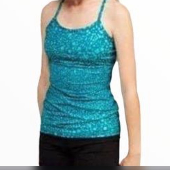 Ivivva Tumbling Tealbuble Tank Top Girl’s Sz 8 - Picture 2 of 7